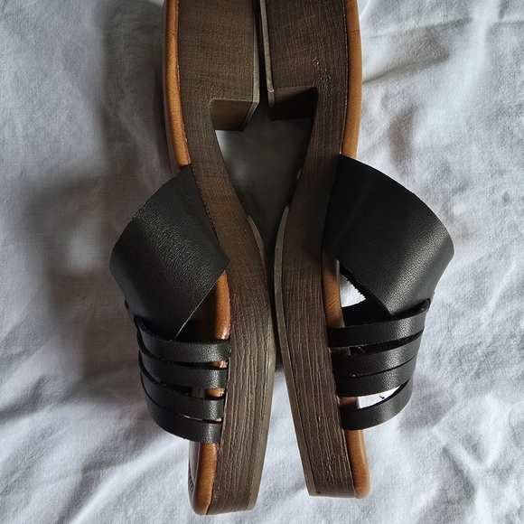 Klick Wood Slide Sandals True Craft Size 8 - Picture 5 of 9